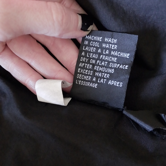 Vintage Tripp nyc goth Y2K black & burgundy spiderweb lace pleat skirt - Picture 7 of 7